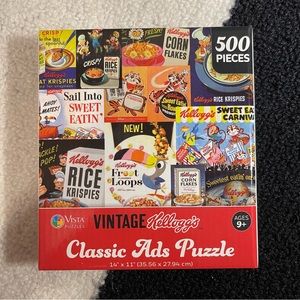 🥣 Vintage Kellogg’s Classic Ads Jigsaw Puzzle